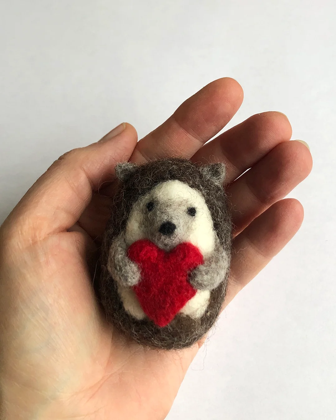 Needle Felting Level 0: Hedgehog